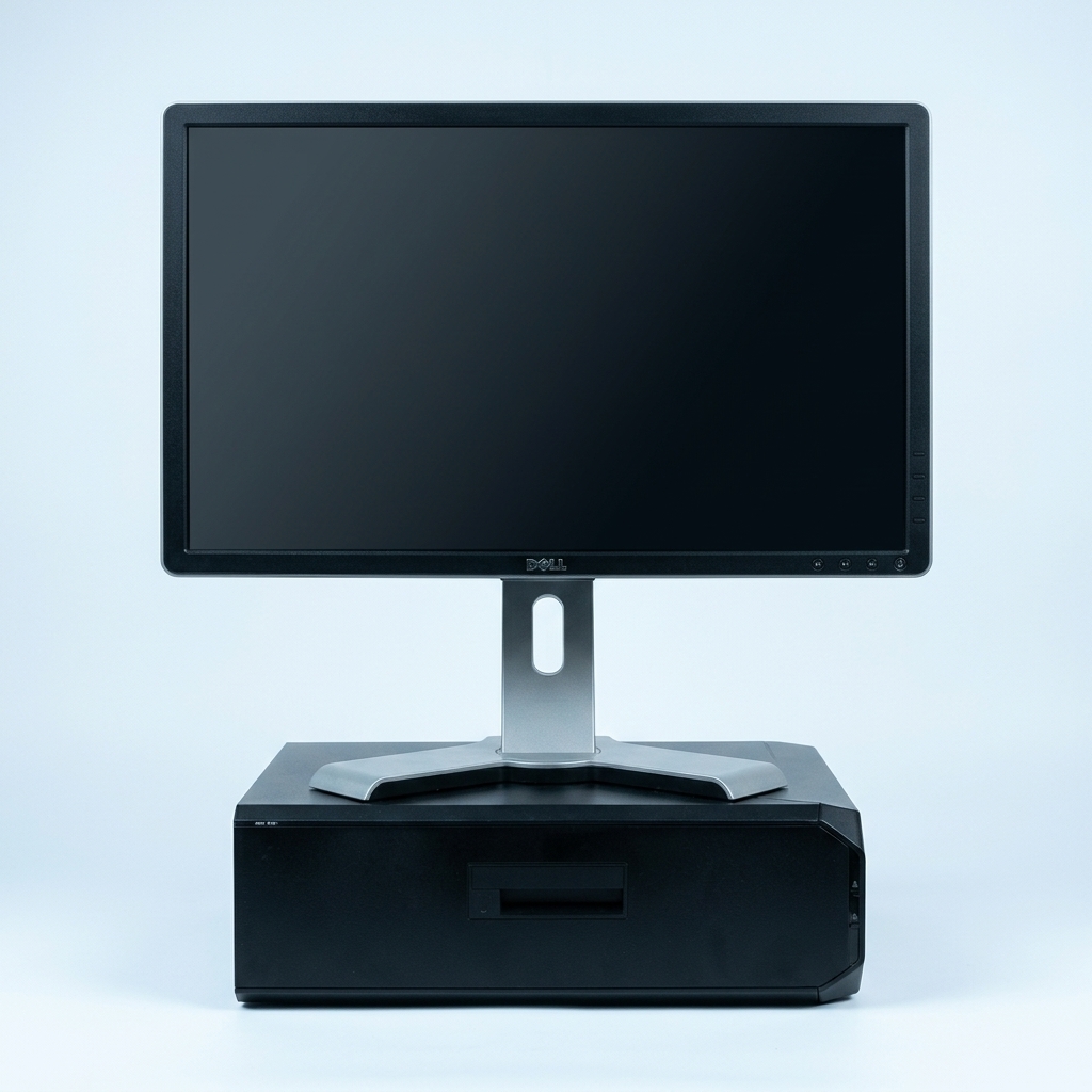HP ProDesk complet — tour HP + écran Dell 22" + clavier & souris